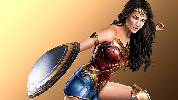 Wonder Woman Warrior Artworks - hdwallpaper4k