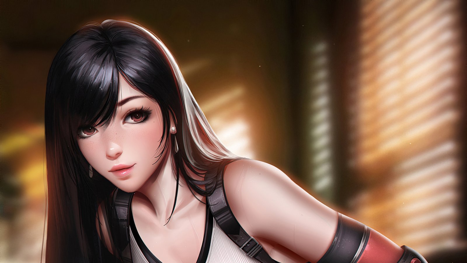 Tifa Lockhart Final Fantasy Art 4k Wallpaper