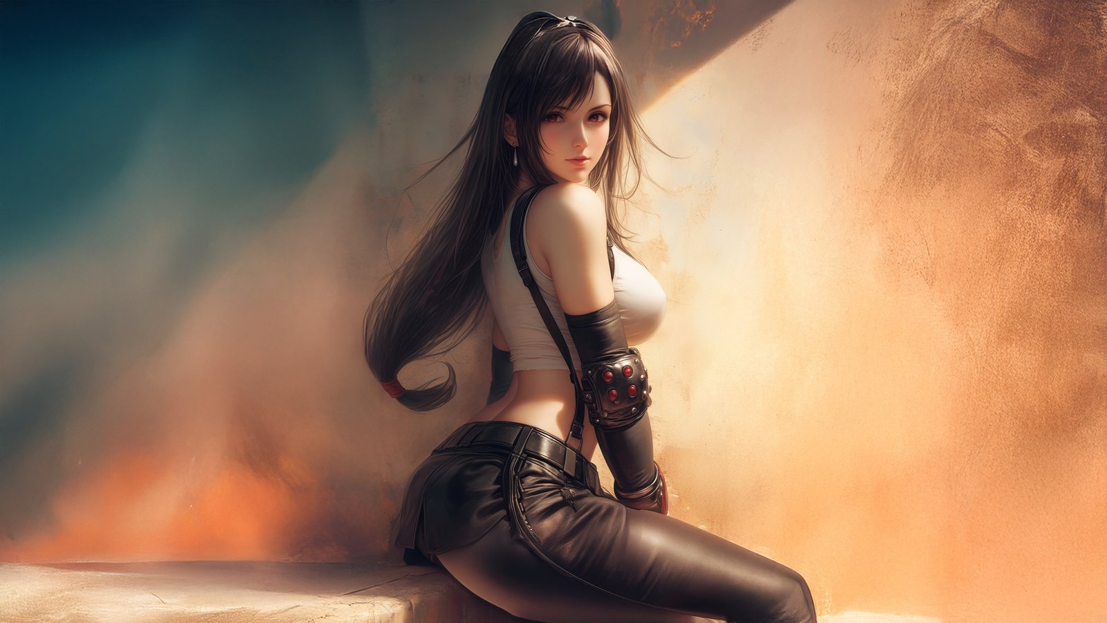 Tifa Lockheart Untamed Power Wallpaper