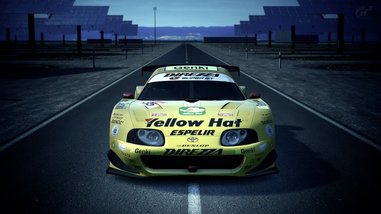 Toyota Supra Yellowhat Gran Turismo 6 4k Wallpaper