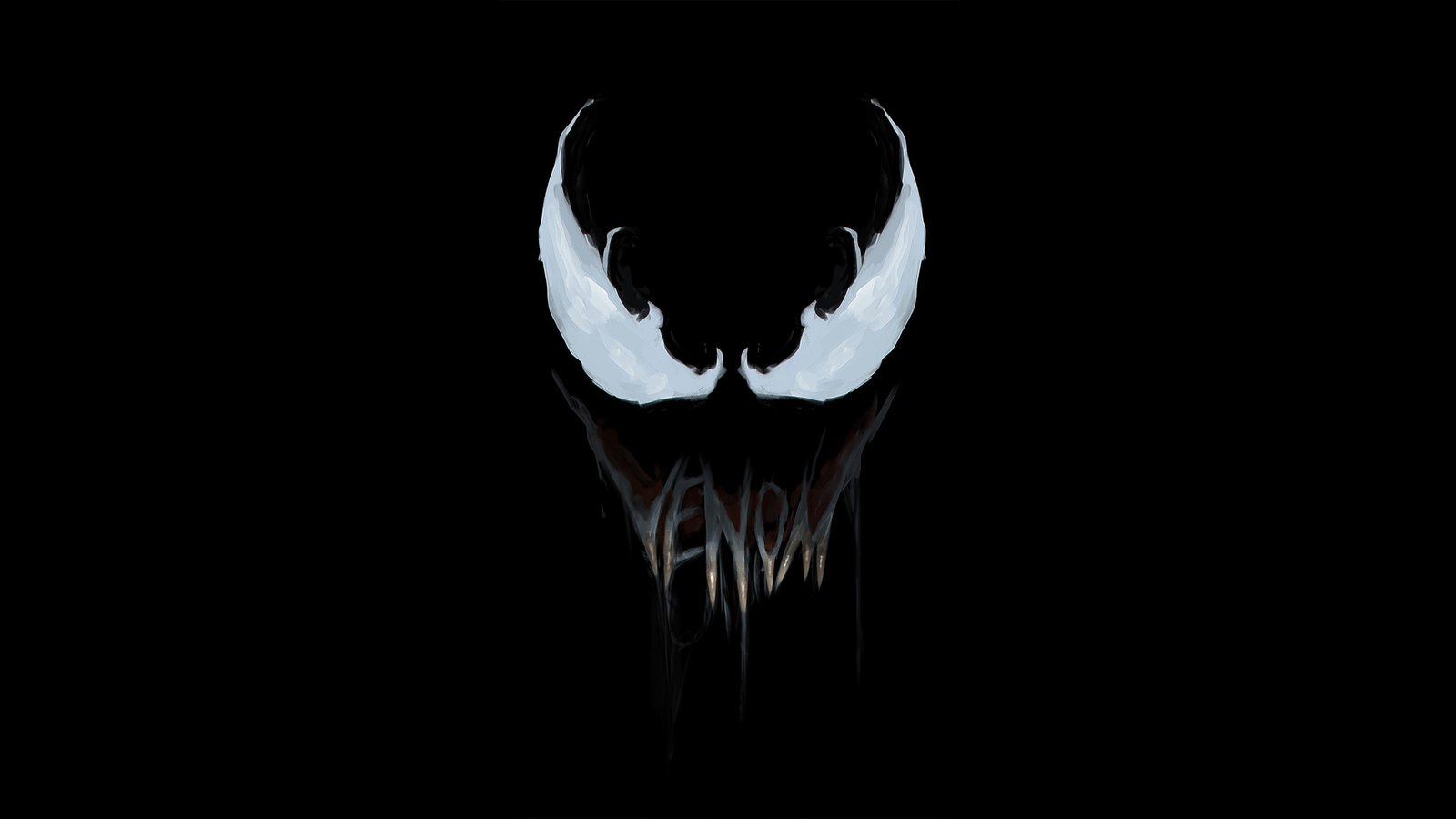 Venom Movie Logo Art Wallpaper