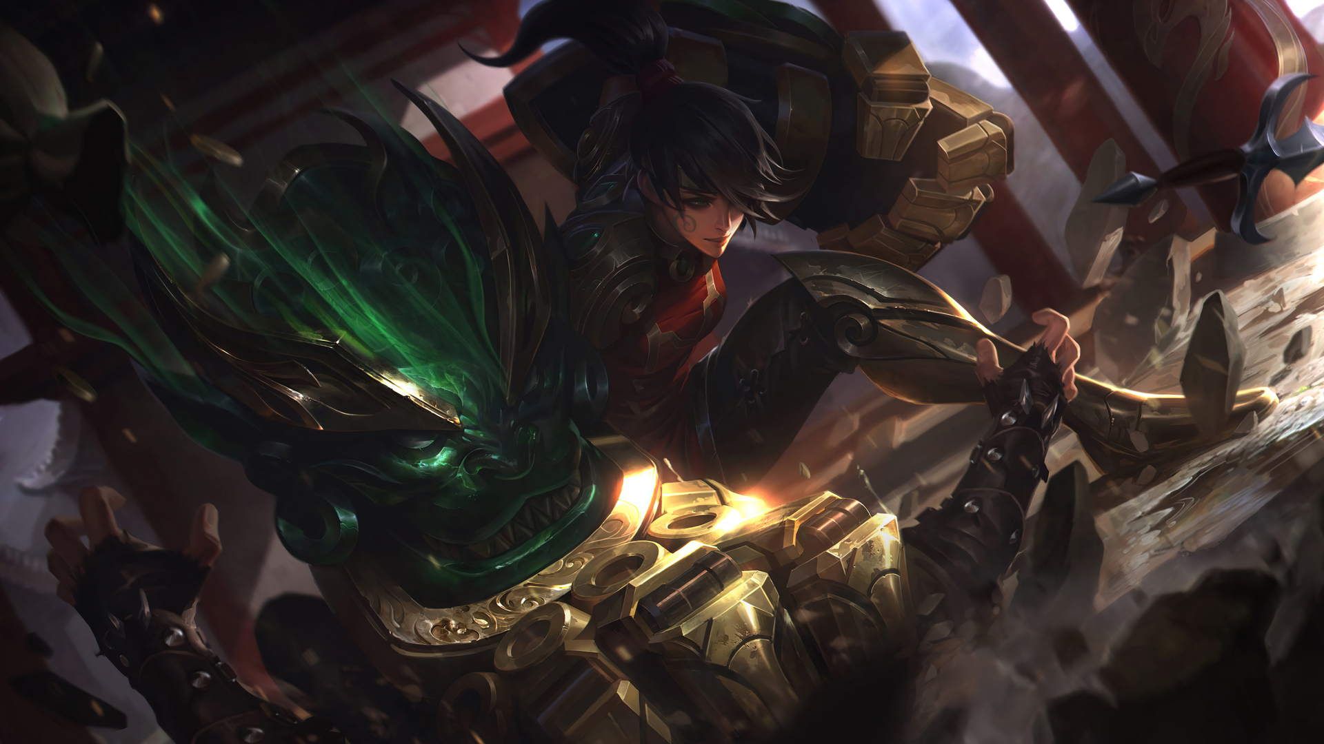 Vi League Of Legends 2022 Wallpaper