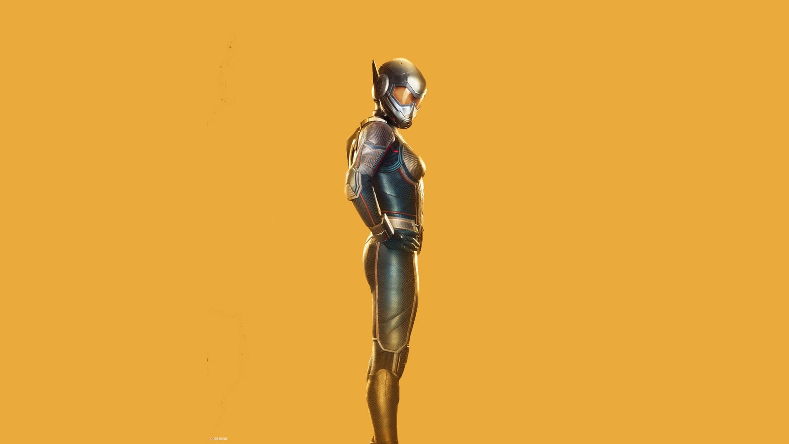 Wasp Marvel 10 Year Anniversary Wallpaper