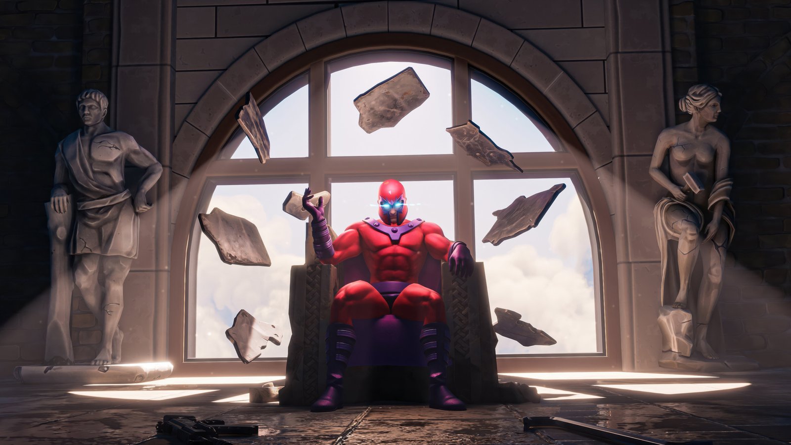 Wastelander Magneto Fortnite Wallpaper