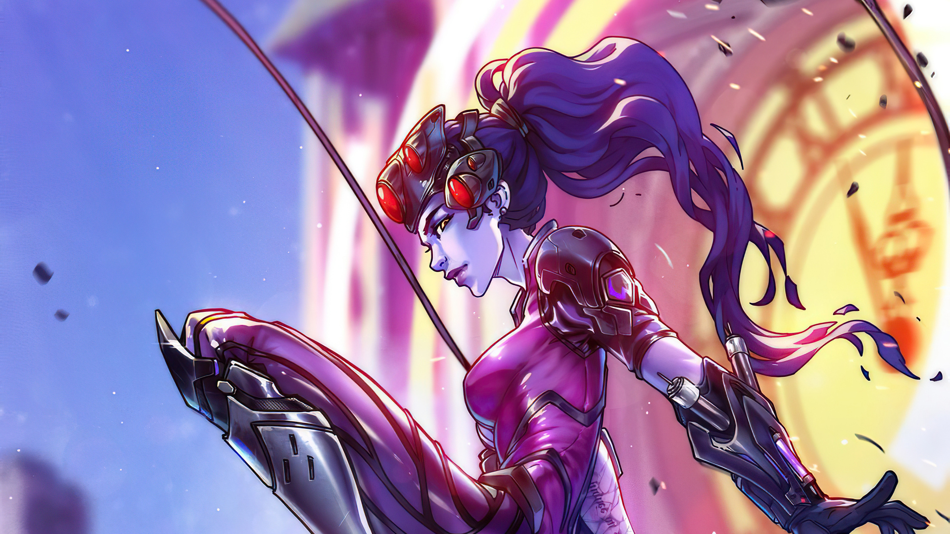 Widowmaker Jump 4k Wallpaper