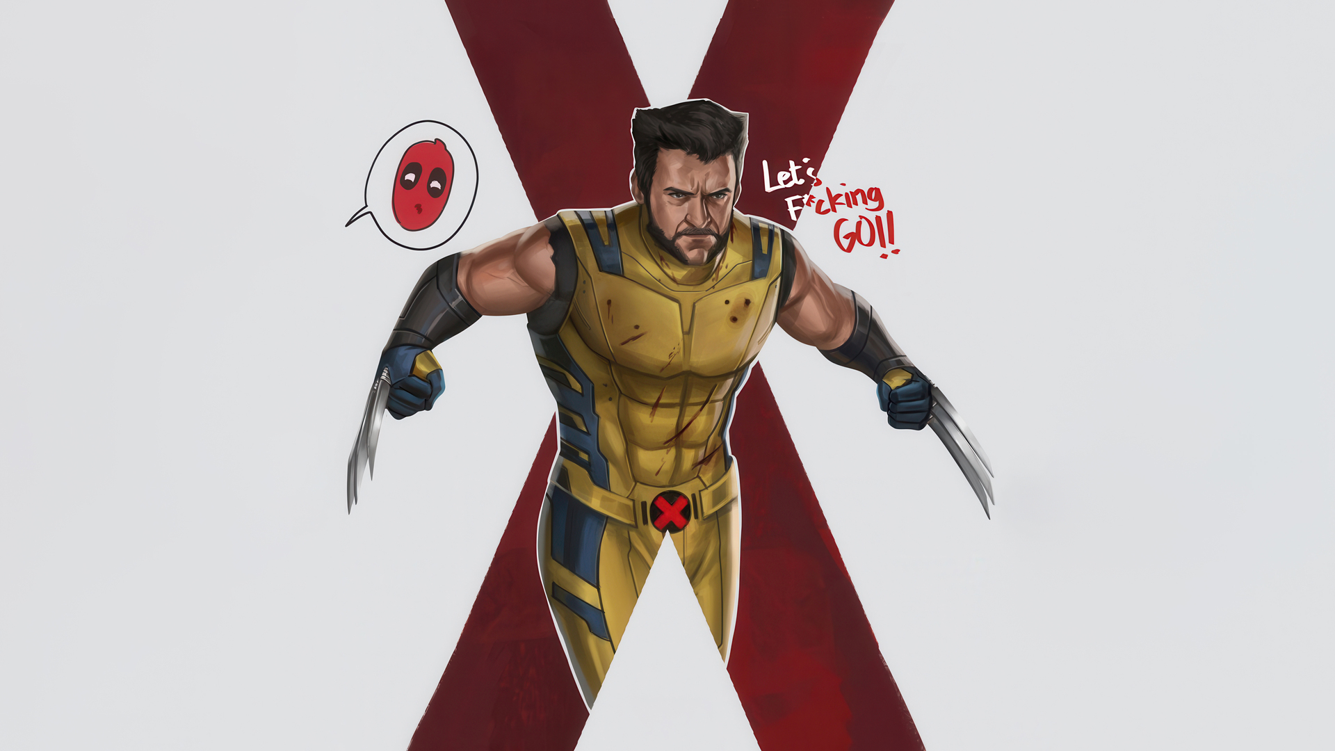 Wolverine Claw Strength Wallpaper