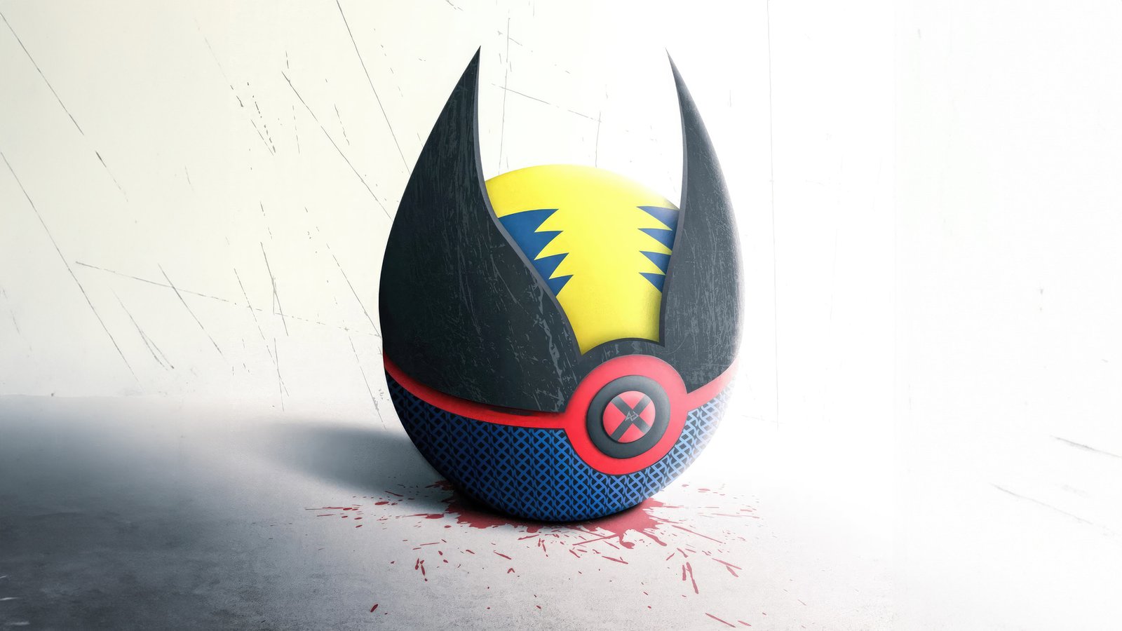 Wolverine X Pokeball Wallpaper