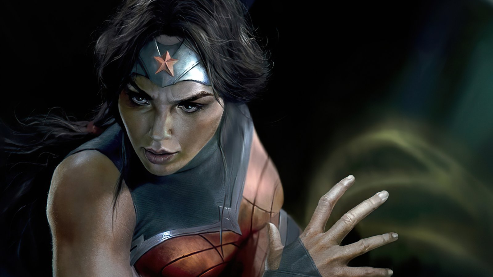 Wonder Woman Gal Gadot Diana Prince Artwork Wallpaper