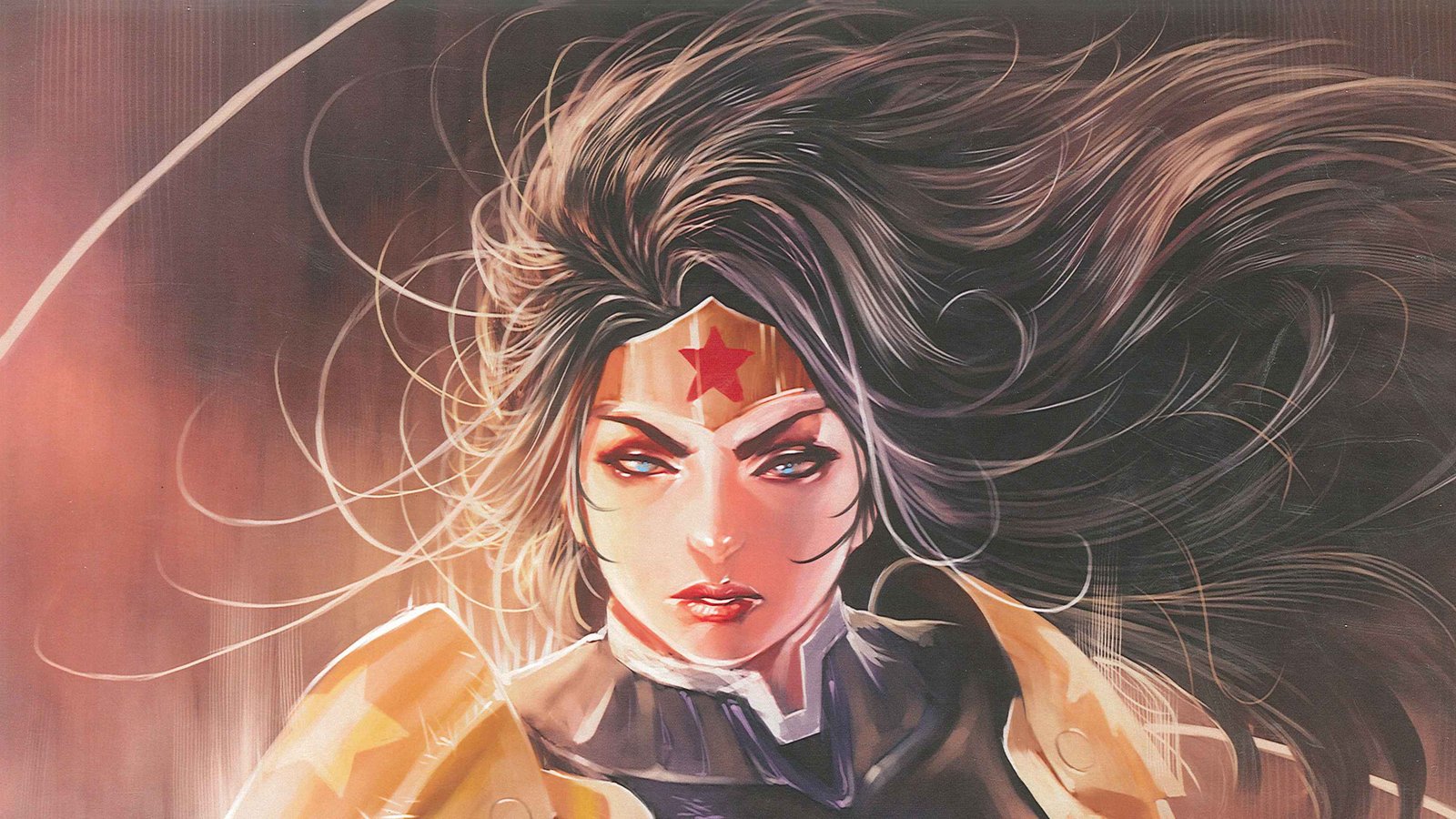 Wonder Woman Print 4k Wallpaper