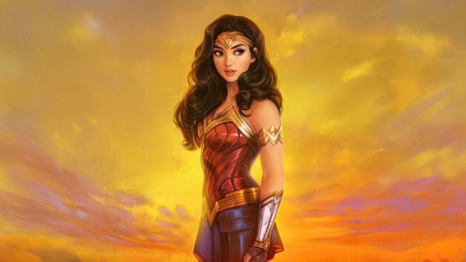 Wonder Woman Spirit Of Themyscira Wallpaper