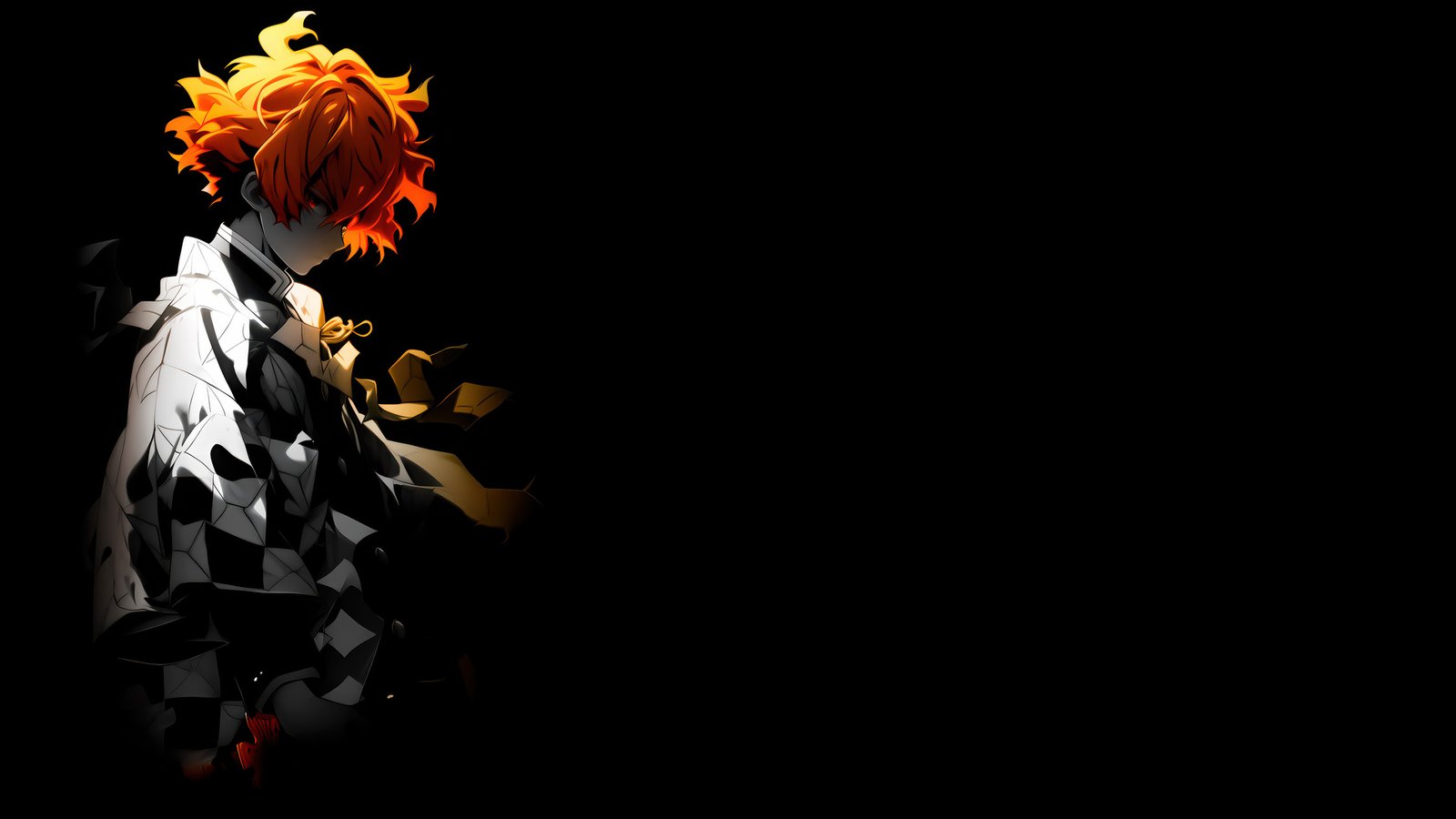 Zenitsu Agatsuma In Kimetsu No Yaiba Oled 5k Wallpaper